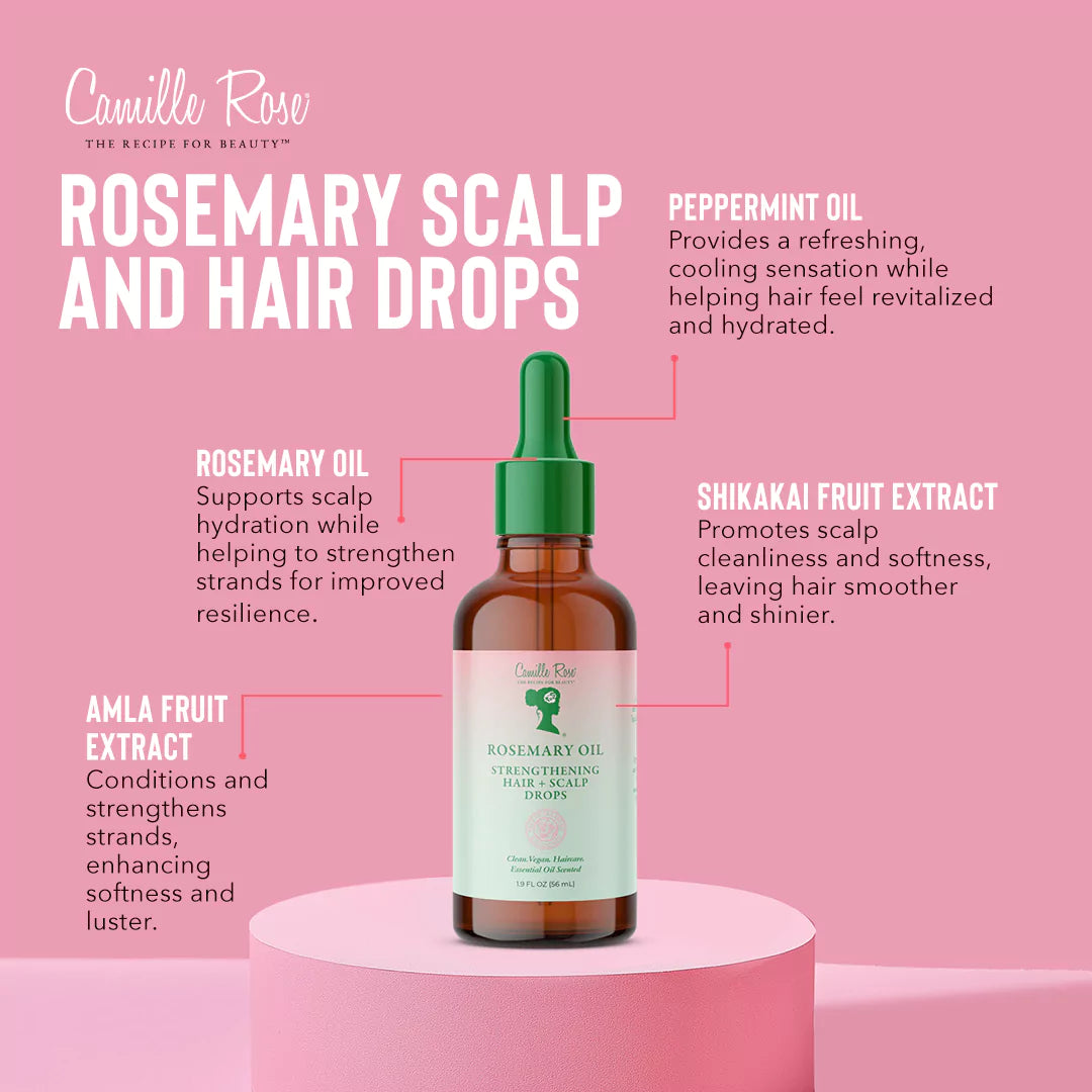 Rosemary Oil Strengthening Hair & Scalp Drops